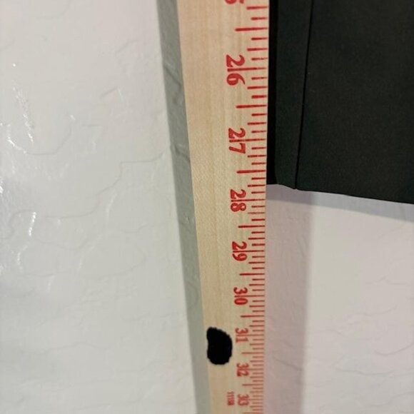 ADAY Pants Womens Medium Green Turn It Up Tapered Pleated Ankle Work Travel - Picture 8 of 8